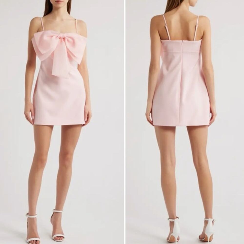 Likely Pink Mini Dress with Bow - Picture 3 of 10
